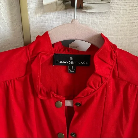 Tuckernuck POMANDER PLACE Red Claiborne Dress - Picture 9 of 12